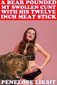 Book Cover: A Bear Pounded My Swollen Cunt With His Twelve Inch Meat Stick