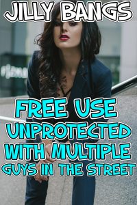 Book Cover: Free use unprotected with multiple guys in the street
