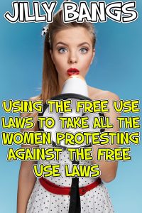 Book Cover: Using the free use laws to take all the women protesting against the free use laws