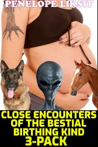 Book Cover: Close encounters of the bestial birthing kind 3-pack