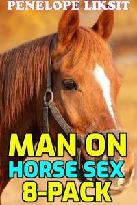 Book Cover: Man On Horse Sex 8-Pack