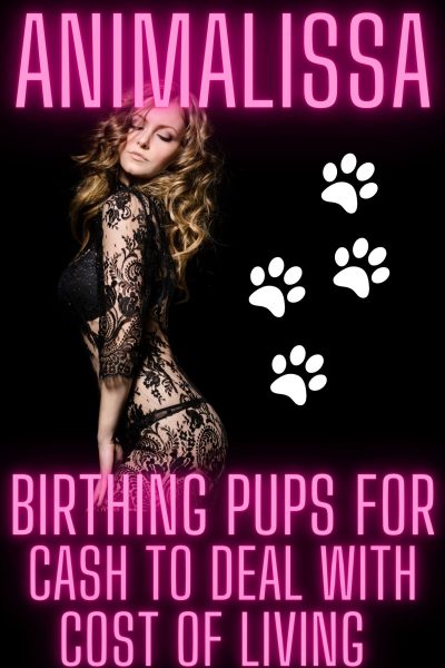 Book Cover: Birthing Pups For Cash To Deal With Cost Of Living