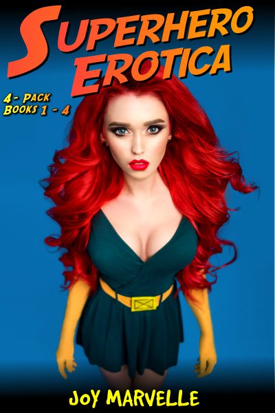 Book Cover: Superhero Erotica 4-Pack Books 1 - 4 (Breeding Erotica Anal Sex Erotica BBW BDSM Erotica)