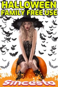 Book Cover: Halloween Family Free Use
